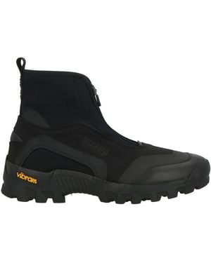 Ganni Ankle Boots Textile Fibers - Black