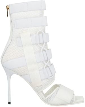 Balmain Ankle Boots - White