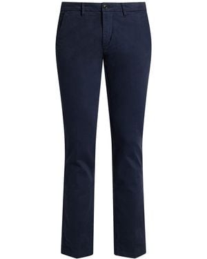 40weft Midnight Pants Cotton, Elastane - Blue