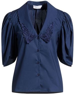 WEILI ZHENG Shirts - Blue