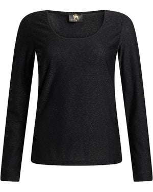 Gai Mattiolo Top Polyester, Viscose, Nylon, Elastane - Black