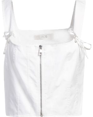 19.70 Nineteen Seventy Top Cotton - White