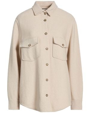 Bruno Manetti Shirt Virgin Wool - Natural