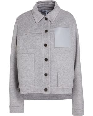 Loewe Jacket Wool, Cashmere - Gray