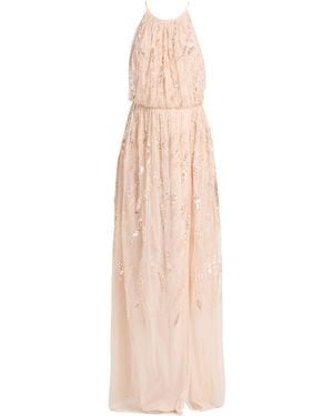 Anna Molinari Maxi Dress Polyamide - White