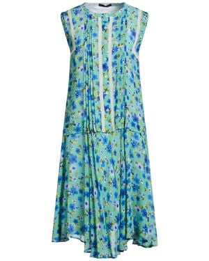 High Midi Dress - Blue