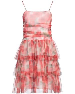 ViCOLO Vestito Corto - Rosso