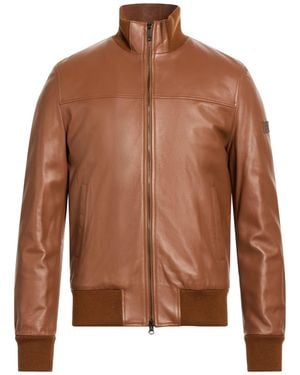 La Martina Jacket Ovine Leather - Brown