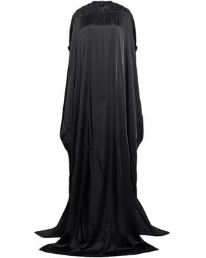 Rick Owens Maxi Dress Silk - Black