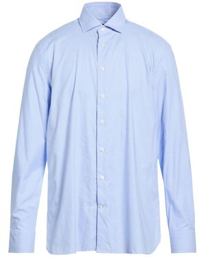 Hackett Light Shirt Cotton - Blue