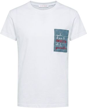 White Wise T-Shirts - White