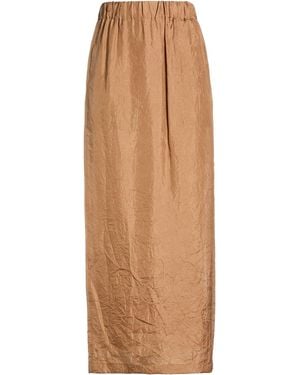 Max Mara Sfilata Maxi Skirt Silk - Natural