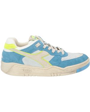 Diadora Azure Sneakers Leather, Textile Fibers - Blue