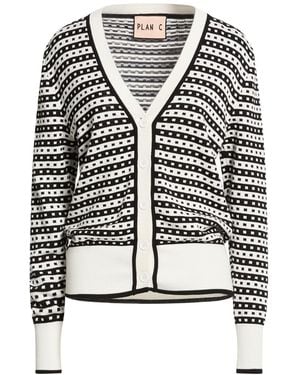 Plan C Cardigan Cotton - Black
