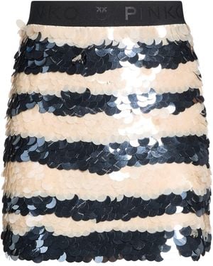 Pinko Mini Skirt Cotton - Gray