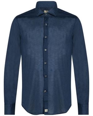 Sonrisa Shirt Cotton, Elastane - Blue