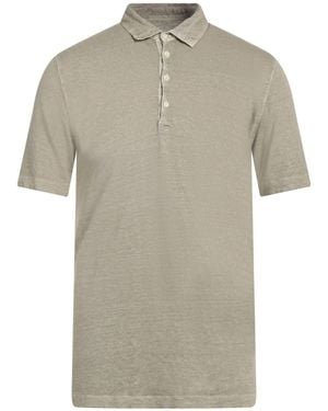 120% Lino Polo Shirt - Gray