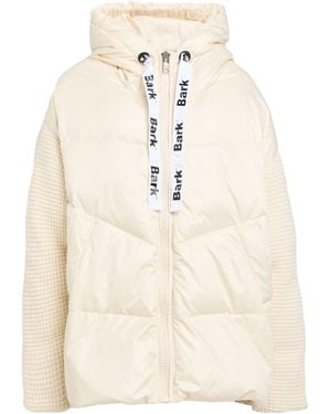 Bark Ivory Puffer Polyester - Natural