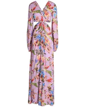 Anjuna Maxi Dress Viscose, Polyester - Red