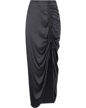 CESAR CASIER Maxi Skirt Viscose - Blue