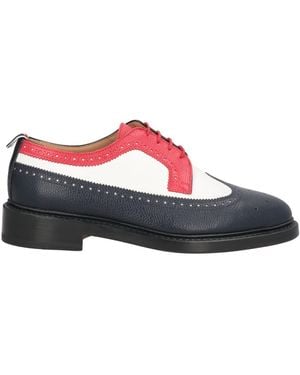 Thom Browne Lace-Up Shoes Leather - Red