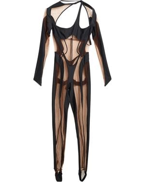 Mugler Mono enterizo - Negro