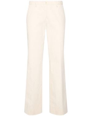 Boglioli Pants Cotton, Elastane - White