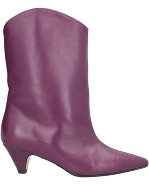 Anna F. Ankle Boots - Purple