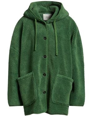 AME ANTWERP Shearling- & Kunstfell - Grün