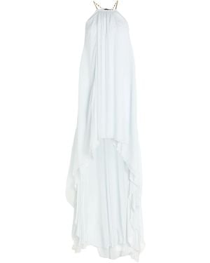 Amen Maxi Dress Silk - White