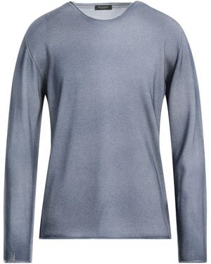 AROVESCIO Slate Sweater Merino Wool - Blue