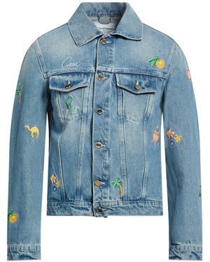 CASABLANCA Denim Outerwear Cotton, Polyester - Blue