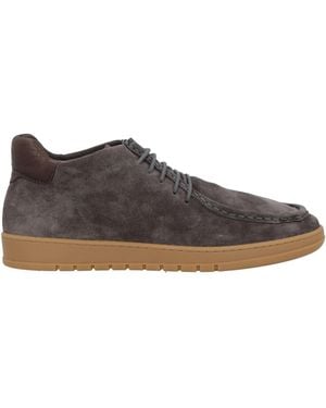 CafeNoir Charcoal Ankle Boots Leather - Brown