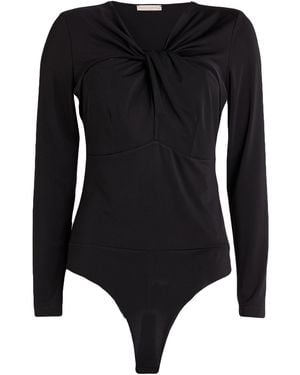 Rinascimento Bodysuit Polyester, Elastane - Black
