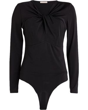 Rinascimento Bodysuit Polyester, Elastane - Black