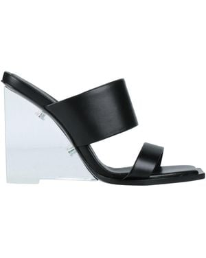 McQueen Sandals - Black