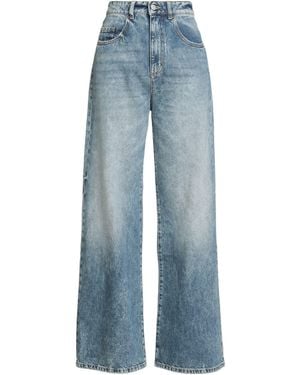 デニム・ジーパン ICON DENIM Women Denim Pants DEBBYPT8652 White Icon Denim 'debby' White Five Pocket Jeans With Logo Patch