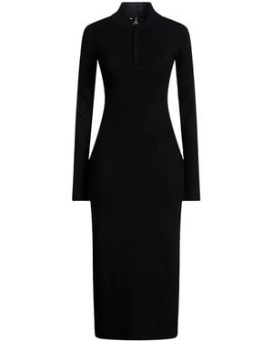 Patrizia Pepe Midi Dress - Black