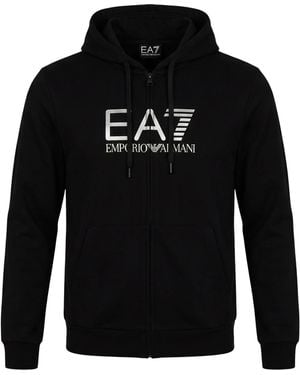 EA7 Tracksuit Cotton, Elastane - Black