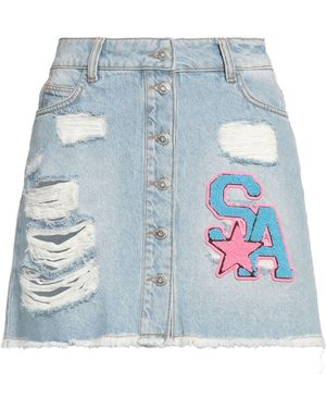 Shopart Denim Skirt Cotton - Blue