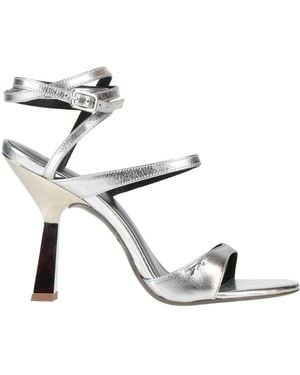 Patrizia Pepe Sandals Leather - Metallic