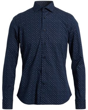 Alea Midnight Shirt Cotton - Blue