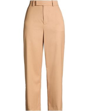 FRAME Trousers Wool, Polyester - Natural