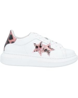 2Star Sneakers Soft Leather - White