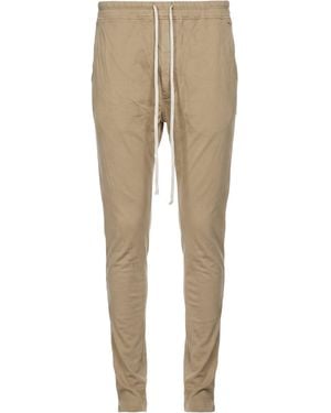 Rick Owens Military Pants Cotton - Natural