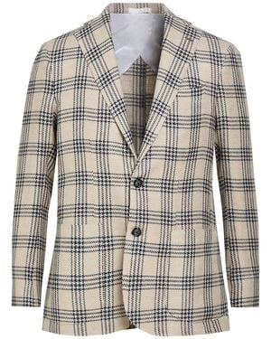 Barba Napoli Light Blazer Linen, Silk, Cotton - Gray