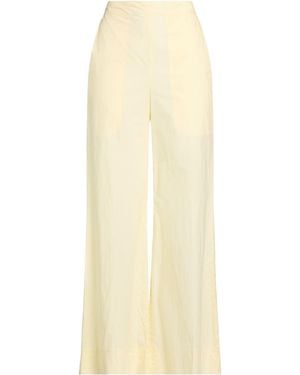 Jucca Pastel Pants Cotton - White