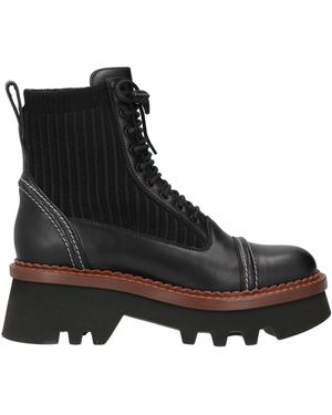 Chloé Ankle Boots - Black