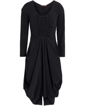 High Tech Midi Dress Nylon, Elastane - Black