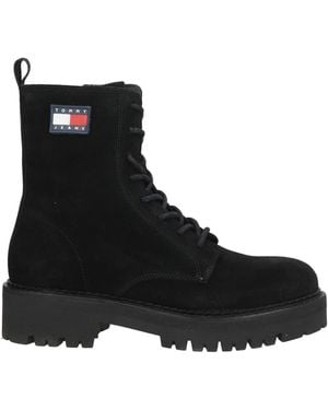 Tommy Hilfiger Ankle Boots Leather - Black